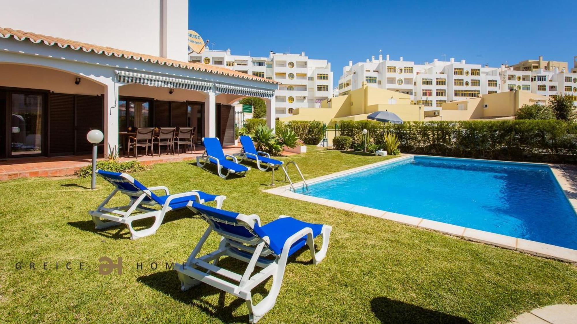 Greice Homes-650 Meters From The Beach, 4 Bedrooms Villa For Holidays In Vilamoura-Quarteira Exterior photo